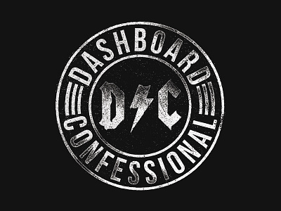 Badge - Dashboard Confessional confessional dashboard dashboard confessional design fakexfake merch mexico shirt