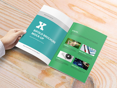 Photorealistic Brochure Mock-up a4 a4 brochure a4 mock up a5 brochure