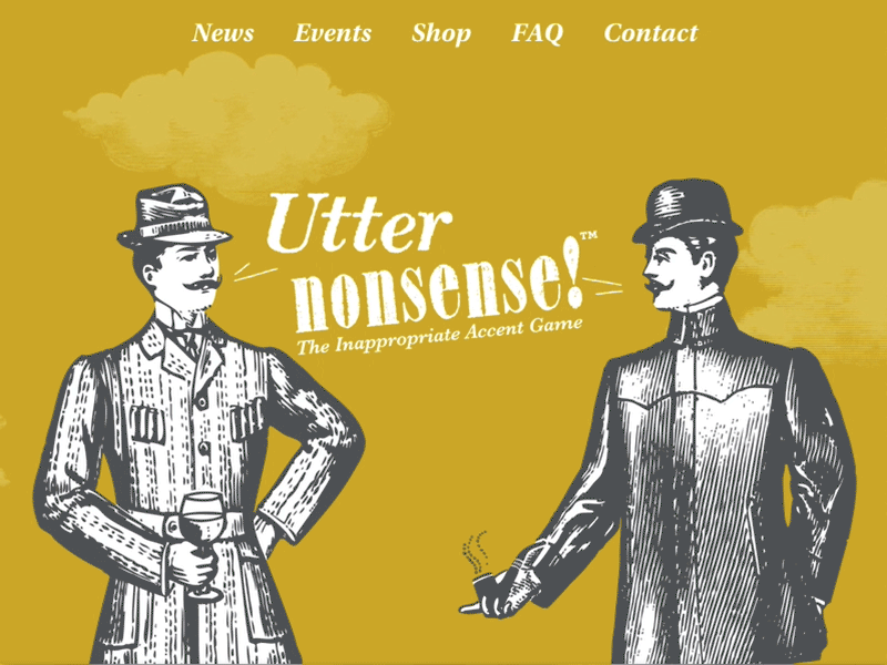 Intro Section Animation animation clouds game responsive web web design website