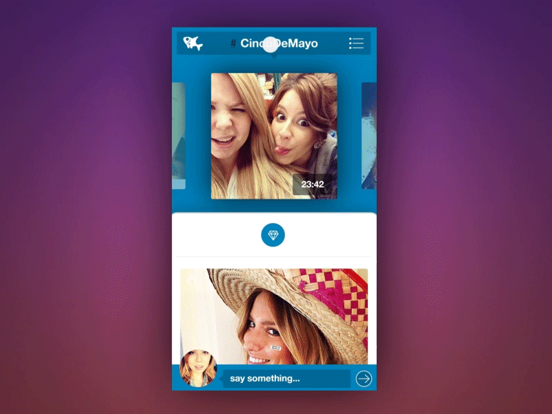 Tag Animation dark download gif handsome ios8 marketing mobile motion record ui ux