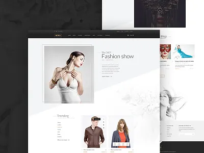 Home demo for eCommerce site clean ecommerce fashion homepage nitro parallax shoping store theme woocommerce woorockets wordpress