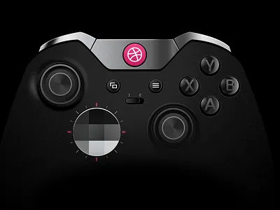 Elite 🎮 controller elite freebies illustration joystick lever sketch xbox
