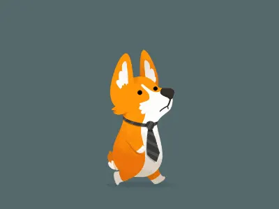 Corgi walk