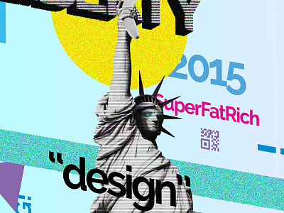 Statue of Liberty Pop Art Illustration 2015 ai art illustration illustrator liberty pop popart statue