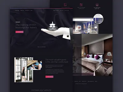 Darkness Is! app branding clean design homepage interface landing marketing ui user interface web app