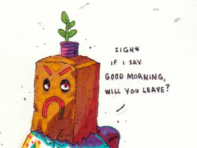 Philward illos job marker art pattern plant