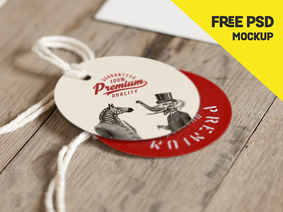 Label Mockup Freebie free freebie label mock up mockup psd smart object tag vintage wood