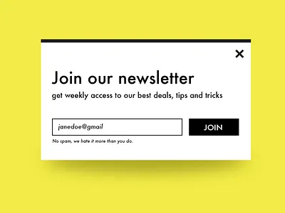 Newsletter Signup dailyui design ecommerce email flatdesign free freebie newsletter signup ui ux web