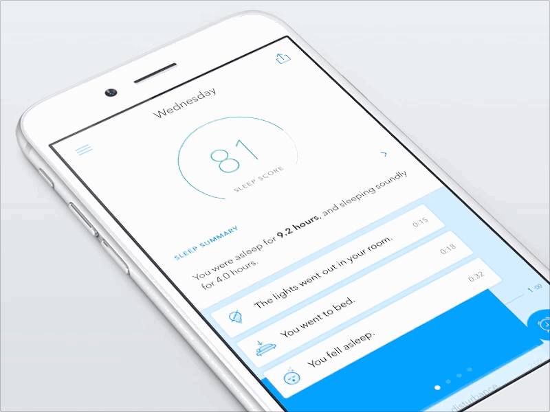 Timeline Introduction Dialogs dialog gif hello ios iot mobile onboarding sense