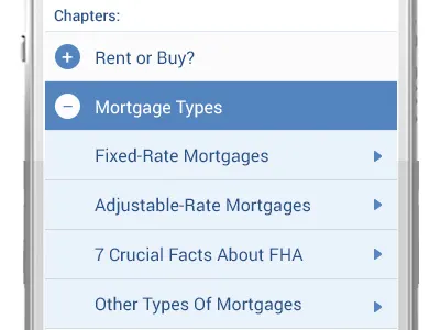 Mobile - Simple Accordian Menu
