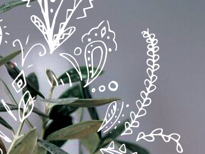 Tree Meditation doodles vector doodles