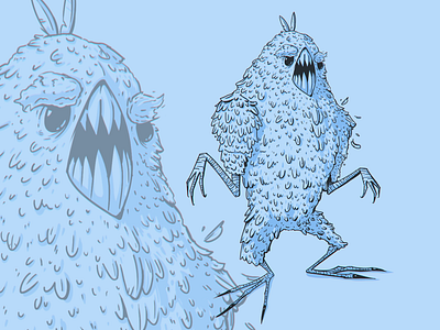 Chickmon bird chicken drawing feather illustration lol monster