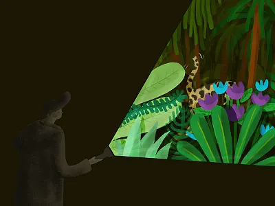 Nocturnal agency design hand drawn illustration illustrator london melbourne photoshop