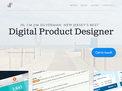 * According to Jim Silverman new jersey personal portfolio responsive ui web