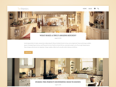 Minimalist Blog Design blog interior decorating minimalist