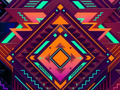 Adb1 adobe art cloud creative geometry mosaic pattern project