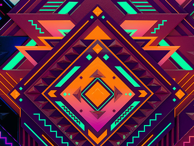 Adb1 adobe art cloud creative geometry mosaic pattern project