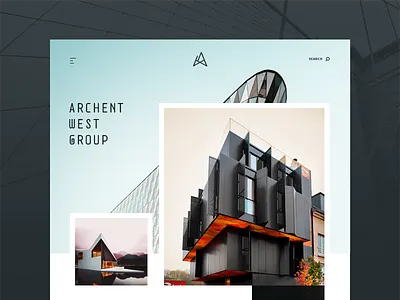 Architecture Website Concept (PSD + Sketch) architecture bootstrap concept creative freebie grid psd sketch template unsplash webdesign website