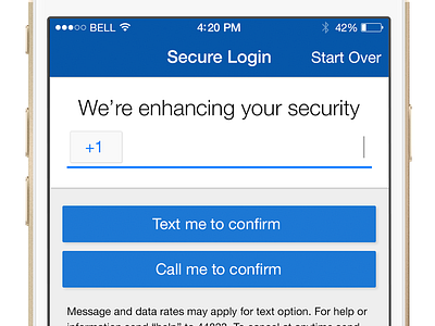 Authentication Screen authentication factor mfa multi
