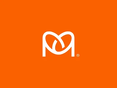 Heart + M (unused) adobe illustrator branding clean creative design graphic design heart logo illustration letter m logo logo design m logo minimal minimal logo modern modern logo simple simple logo