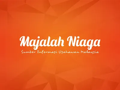 Majalahniaga.com Logo and Branding branding curvy logo logo type logo wordmark logo