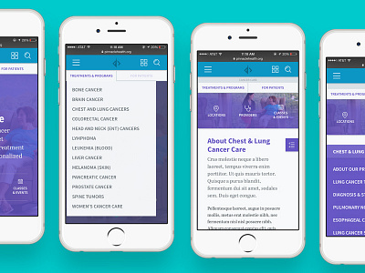 Healthcare Service Journey health healthcare interface iphone mobile ui ux web website