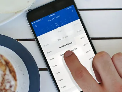 Day 011 - Calendar App app appstore calendar interface ui ux