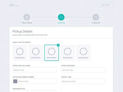 User Onboarding Flow create flat minimal onboard onboarding paper signup ui ux