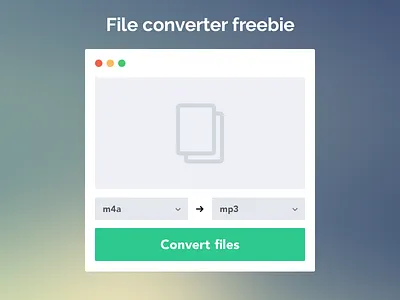 File Converter Freebie converter download file freebie green osx psd