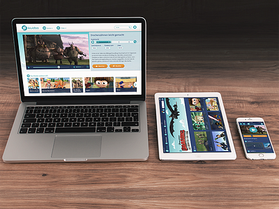 Kids VOD Portal app ios kids ui design video