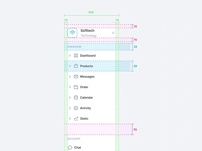 Side Navigation UX app dashboard dropdown fintech left menu menu navigation sergushkin sidebar sidenav user interface ux ux design web