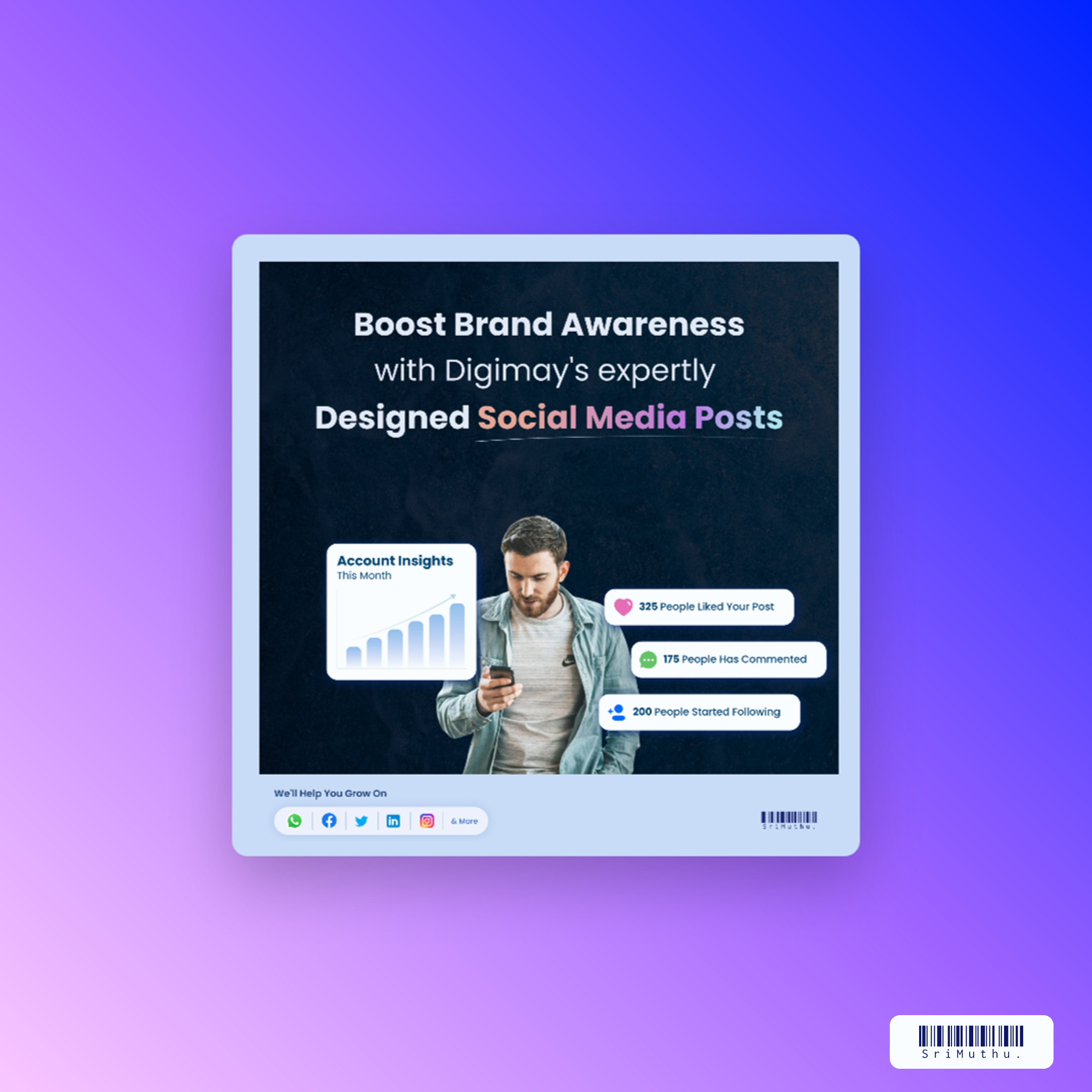 Social Media Post Design Service - Social Media Post Design ai branding design graphic design illustration logo minimal design services social me social media post stats stock image ui vector