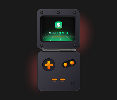Game Console branding figma game console graphic design illustration ui