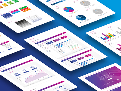 Global Design System applications clean color design components global system pattern library ui web design