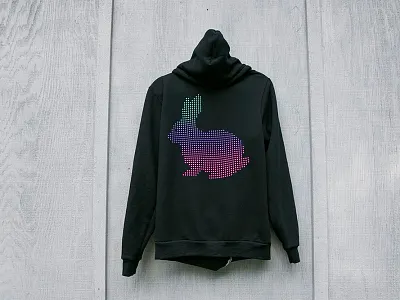 Thumper Hoodie burning man hoodie not work print swag
