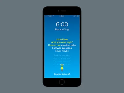 Day 013 - Alarm Clock alarm clock days ios minute rise sing time ui ux