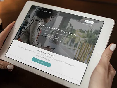 Pigeonly Homepage landing marketing page tablet web web design