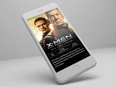 Day 049 - Movie Card app card ios mobile movie