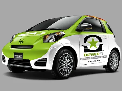 Burger-Fi Car Wrap