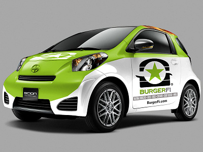 Burger-Fi Car Wrap