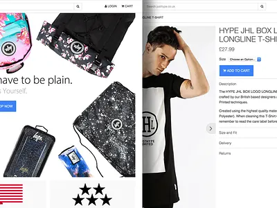 JUST HYPE Update clothing ecommerce home hype just hype magento products simple