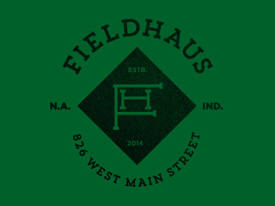 Fieldhaus Restaurant and Bar bar basketball branding logo restaurant sports