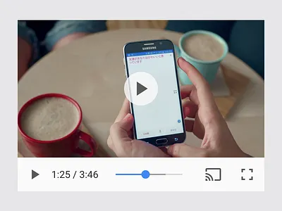 Chrome HTML5 Video Player android chrome html play player ui video