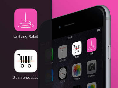 Retail iOS icons buy clean icons ios needle retail scan scanning thread