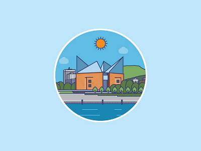 Chattanooga Summer! aquarium chattanooga illustration tennessee water