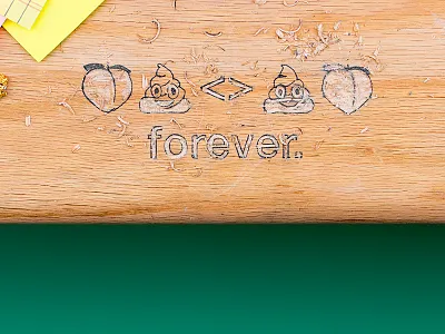 AIGA, Eye on Design, Day 2 designquote emoji green me you and everyone we know mirandajuly peach poop