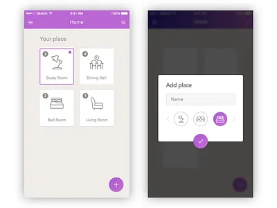 home app automation chat ios iphone mobile photo ui ux