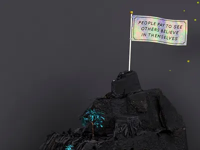 AIGA, Eye on Design, Day 4 designquote flag iridescent kim gordon mountain