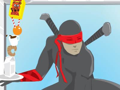 Equilibrium Ninja Male characters illustration ninja superhero superheroes