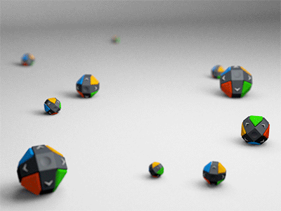 GameCenter 3d animation game icon pad